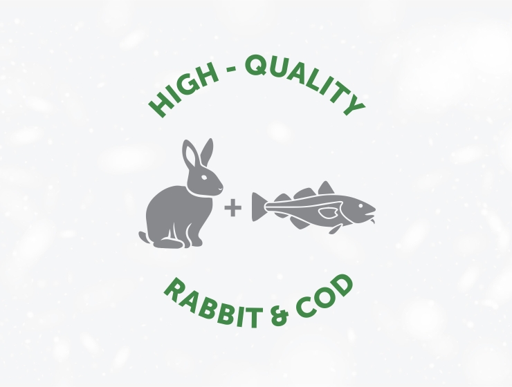 Rabbit and fish as a protein source